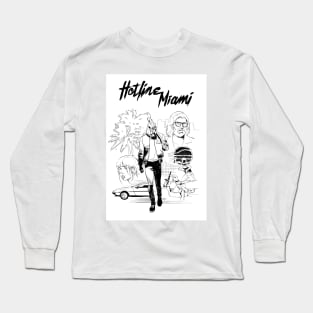 Hotline Miami Long Sleeve T-Shirt